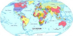 Carte du monde