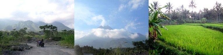 Volcan de Merapi